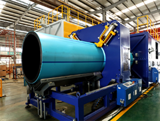 LSP 1200HDPE двухслойная линия коэкструзии твердых труб 
