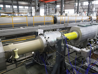 LSP315 HDPE 4 слоя Коэкструзионная трубопроводная линия 