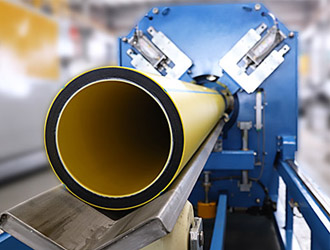 LSP-250 HDPE трубы трехслойная Co-экструзионная линия 