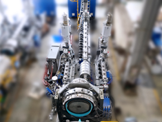 LSP 1200 HDPE 4 слоя Коэкструзионной твердой трубы экструзионной линии 