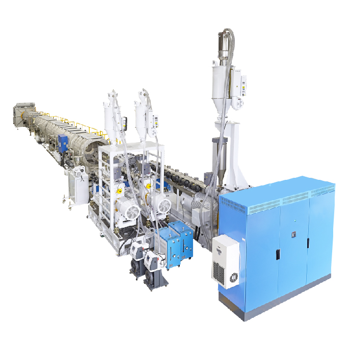 Многослойная твердая трубопроводная линия HDPE 