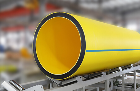 LSP-1200HDPE Трёхслойная трубопроводная линия коэкструзии 